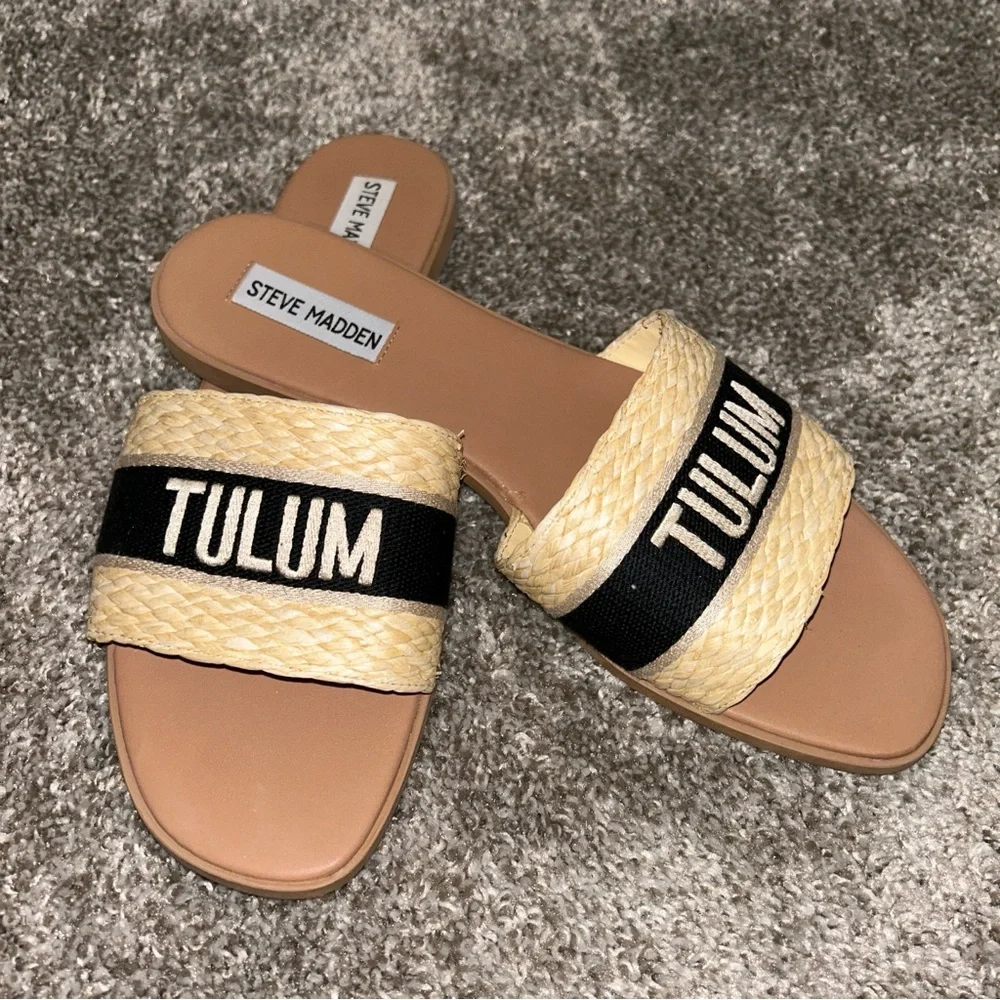 Steve Madden- Tulum Knox Sandals - Size 9 - Picture 2 of 3